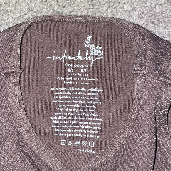 free people intimately crop top - Picture 2 of 3